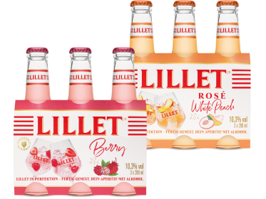 Lillet Berry, Tonic oder Rosé White Peach