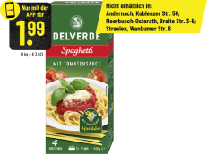 Delverde Spaghetti mit Tomatensauce